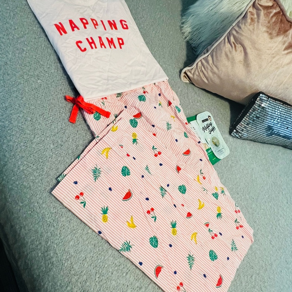 Old Navy Pink Pajamas Intimates Sleepwear Plus and Curve - Picture 2 of 7